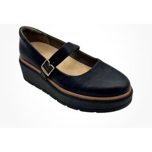 Dr. Scholl's Women's Nice Max Mary Jane Loafers Black Size 6.5‎